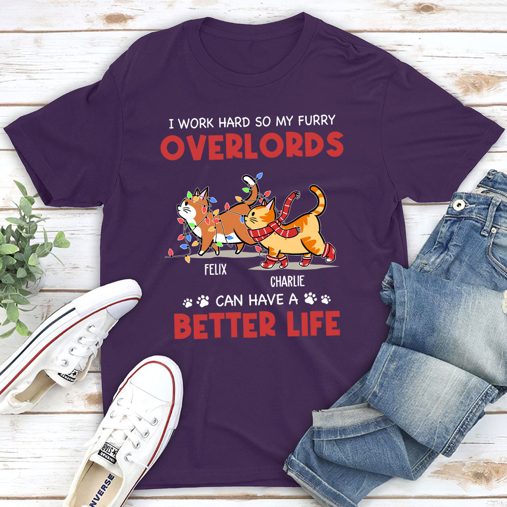 Furry Better Life Personalized Custom Unisex T shirt PAWSIONATE