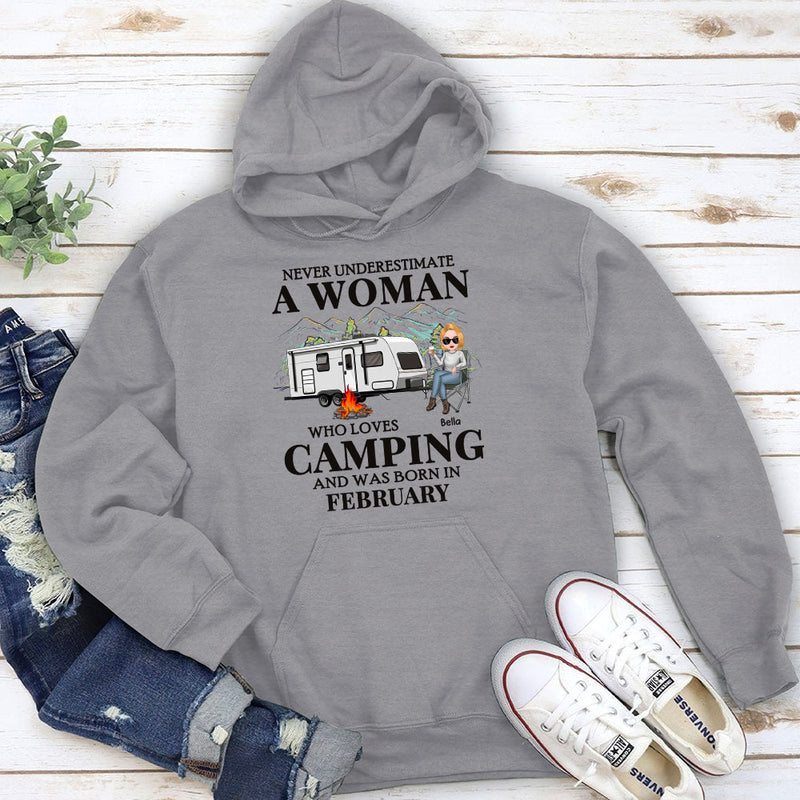 Monthly Camping - Personalized Custom Hoodie