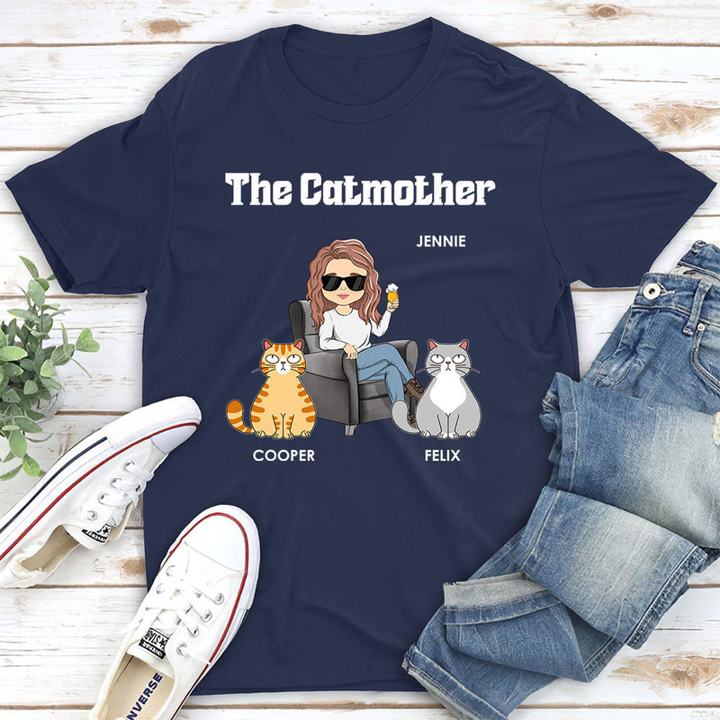 The Catmother - Personalized Custom Unisex T-shirt