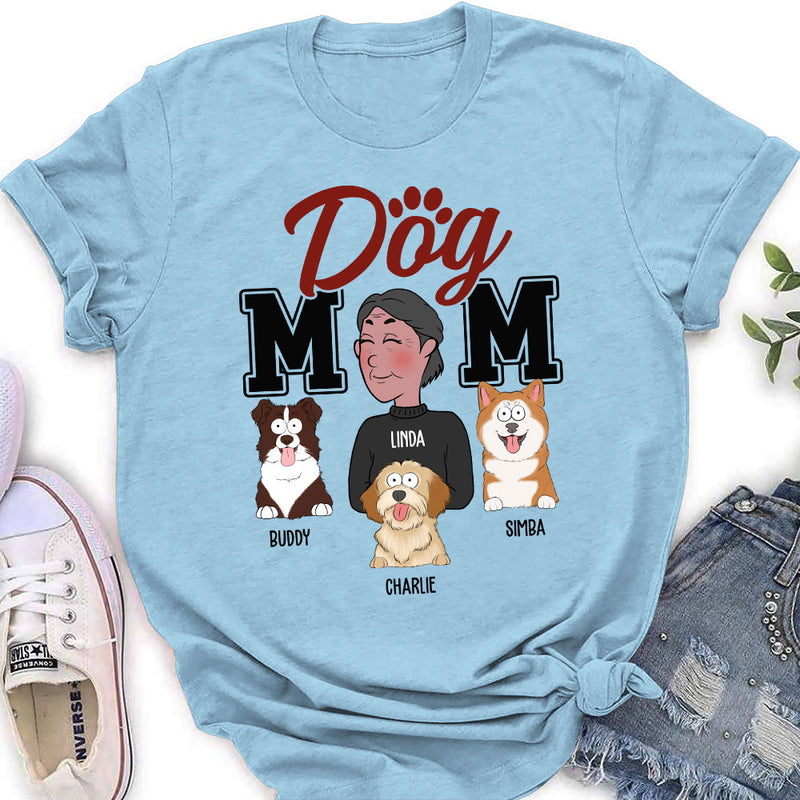 Mom Dad Cartoon - Personalized Custom Women&