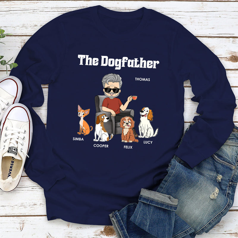 Parents Of Dogs - Personalized Custom Long Sleeve T-shirt