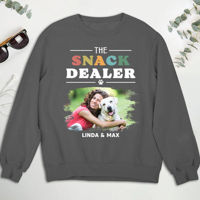 Pets Snack Dealer Photo - Personalized Custom Sweatshirt