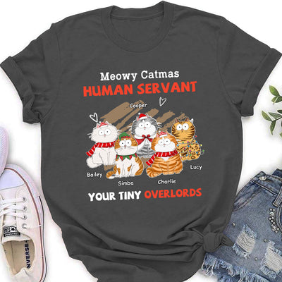 Meowy Catmas Servant - Personalized Custom Women's T-shirt