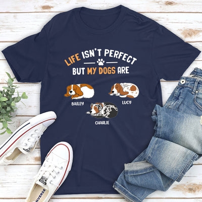 My Dog Is Perfect - Personalized Custom Premium T-shirt