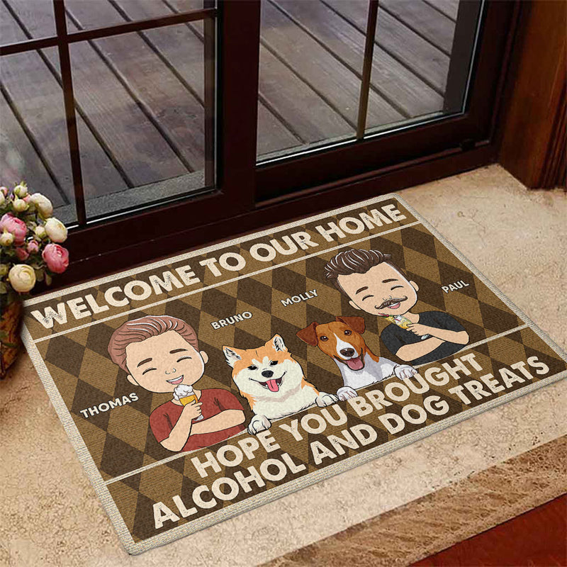 Hope You Brought - Personalized Custom Doormat