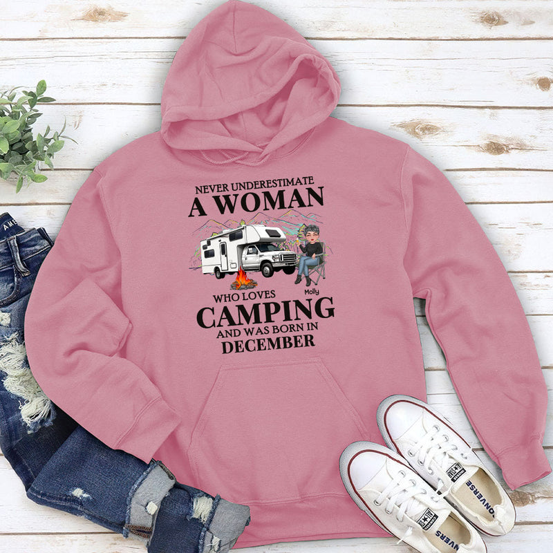 Monthly Camping - Personalized Custom Hoodie