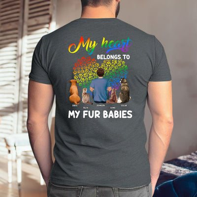 My Fur Babies - Personalized Custom Premium T-shirt