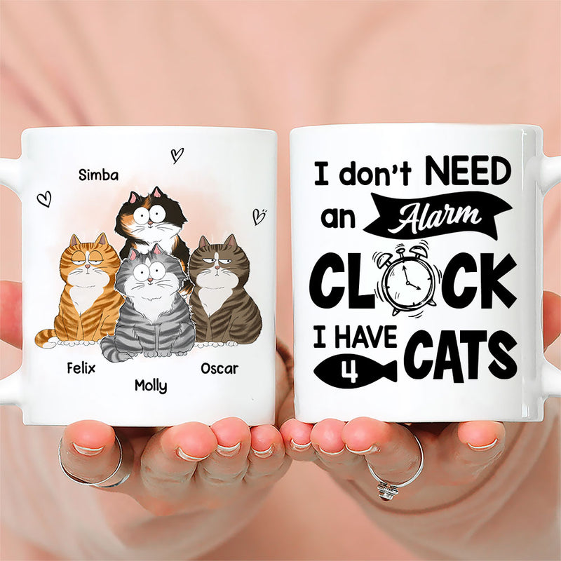 I Have Cats - Personalized Custom Coffee Mug