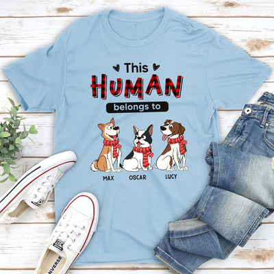 Funny Belongs To - Personalized Custom Premium T-shirt