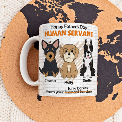From Your Furry Baby Dog - Personalized Custom Coffee Mug