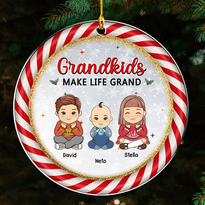 Make Life Grand - Personalized Custom Acrylic Ornament