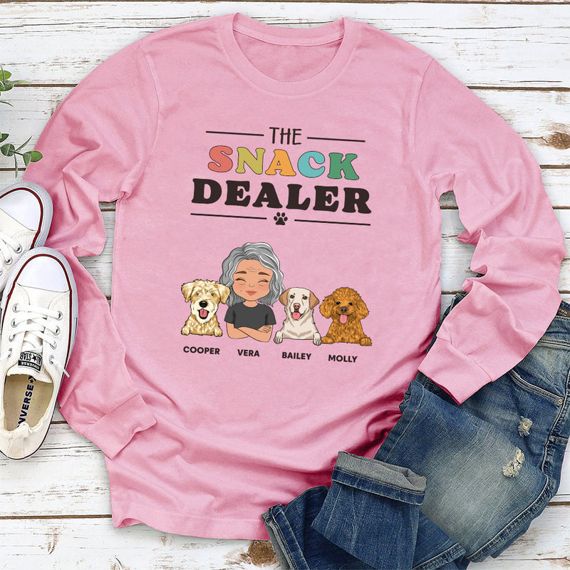 The Snack Dealer 2 - Personalized Custom Long Sleeve T-shirt