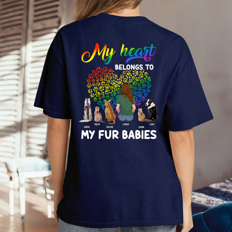 My Fur Babies - Personalized Custom Unisex T-shirt