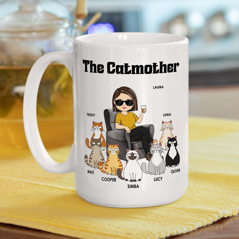 The Cat Parents - Personalized Custom Coffee Mug