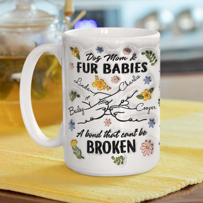 Paw In Hand - Personalized Custom 3D Inflated Effect Mug