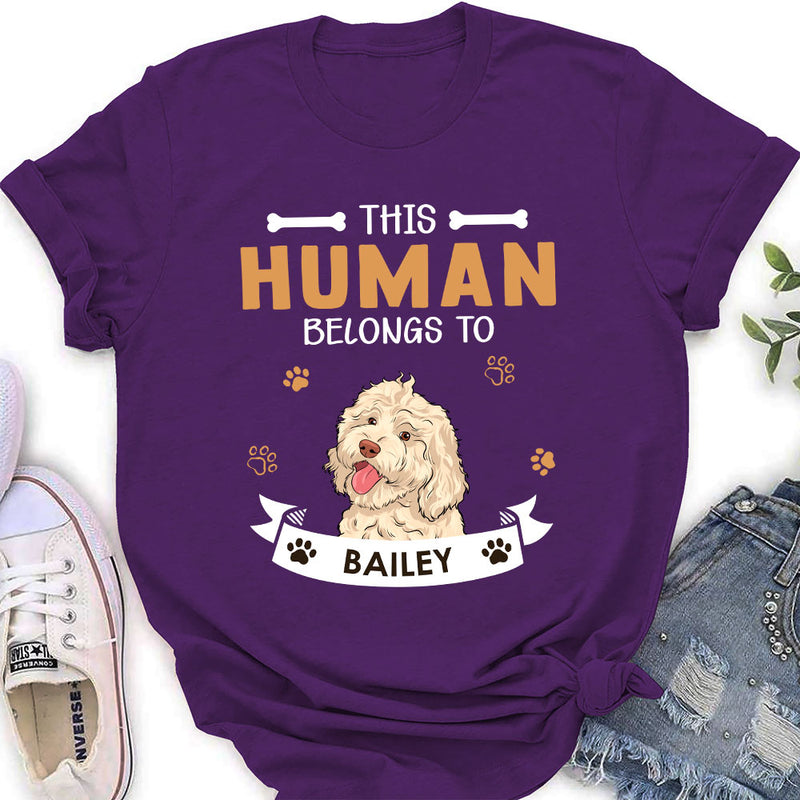 Human Belong To Us - Personalized Custom Women&