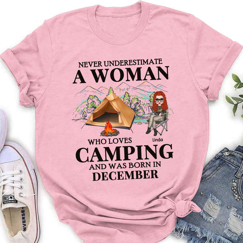 Monthly Camping - Personalized Custom Women&