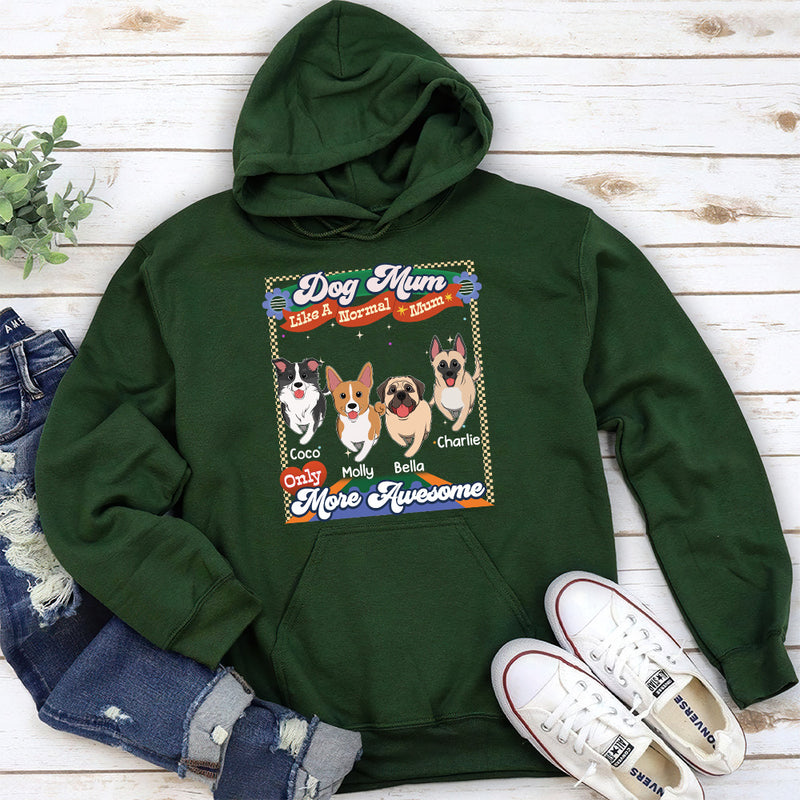 Like A Normal Mom Version 2 - Personalized Custom Hoodie