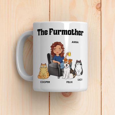 The Fur Parents - Personalized Custom Coffee Mug