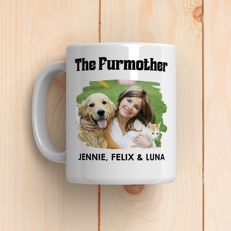 The Fur Parents Photo - Personalized Custom Coffee Mug