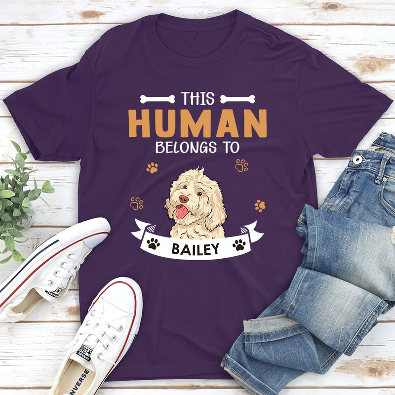 Human Belong To Us - Personalized Custom Unisex T-shirt