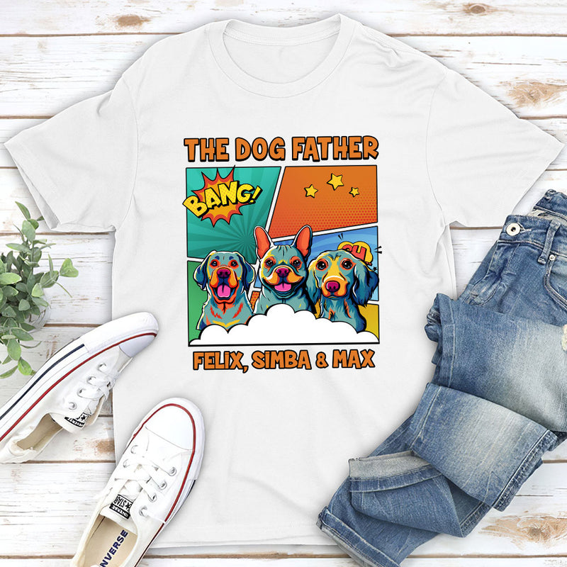 The Dog Bang Bang - Personalized Custom Unisex T-shirt
