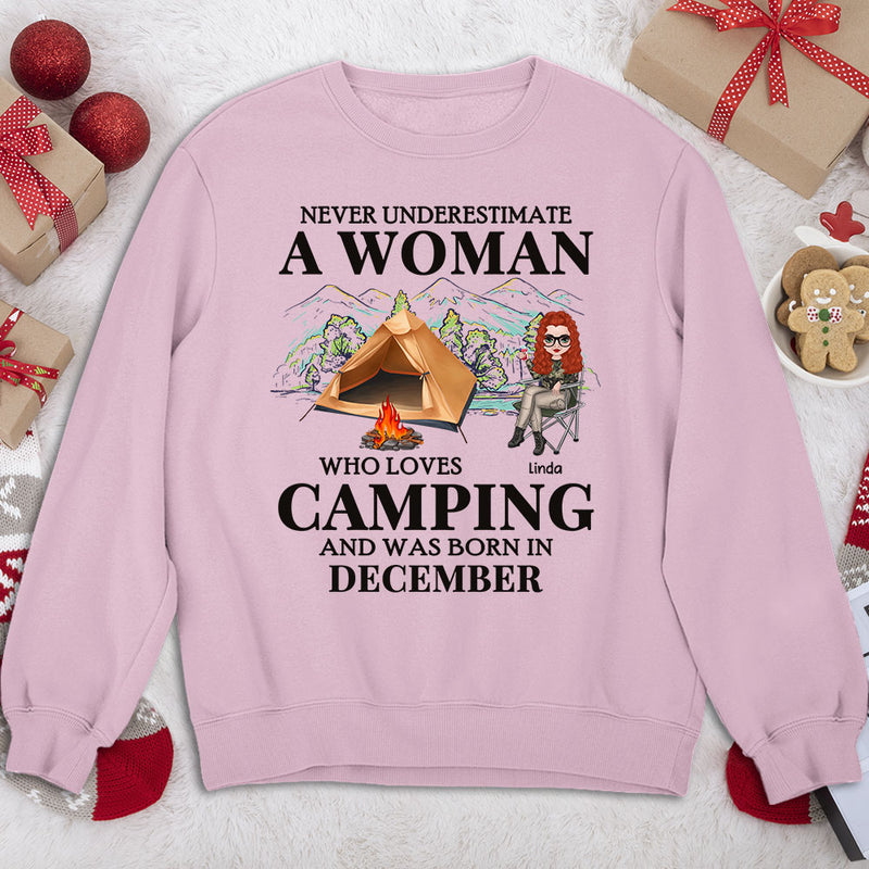 Monthly Camping - Personalized Custom Sweatshirt