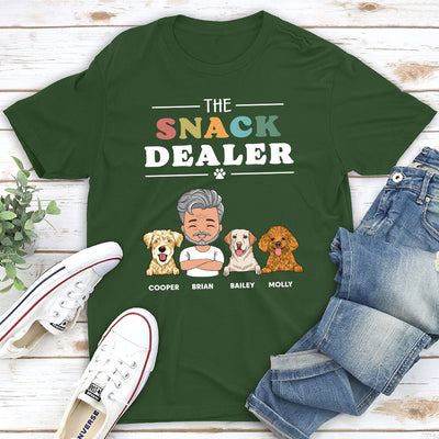 The Snack Dealer - Personalized Custom Premium T-shirt