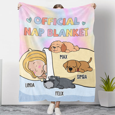 Official Blanket - Personalized Custom Fleece Blanket