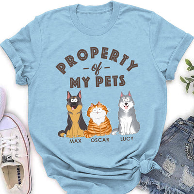 Property Pets - Personalized Custom Women's T-shirt