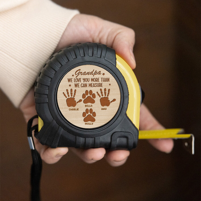 Dad We Love You - Personalized Custom Tape Measure