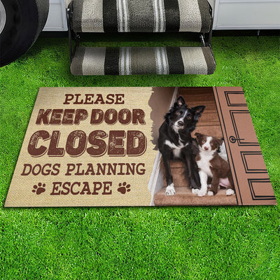 Pet Planning Photo - Personalized Custom Doormat