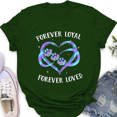 Forever Loyal - Personalized Custom Women's T-shirt