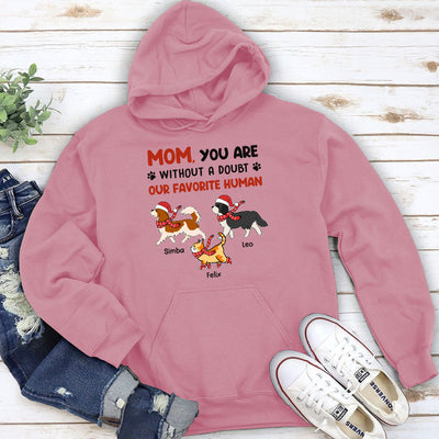 Favorite Dad Mom No Doubt - Personalized Custom Hoodie