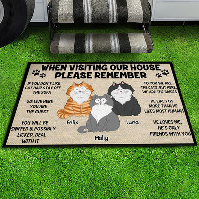 Please Remember - Personalized Custom Doormat