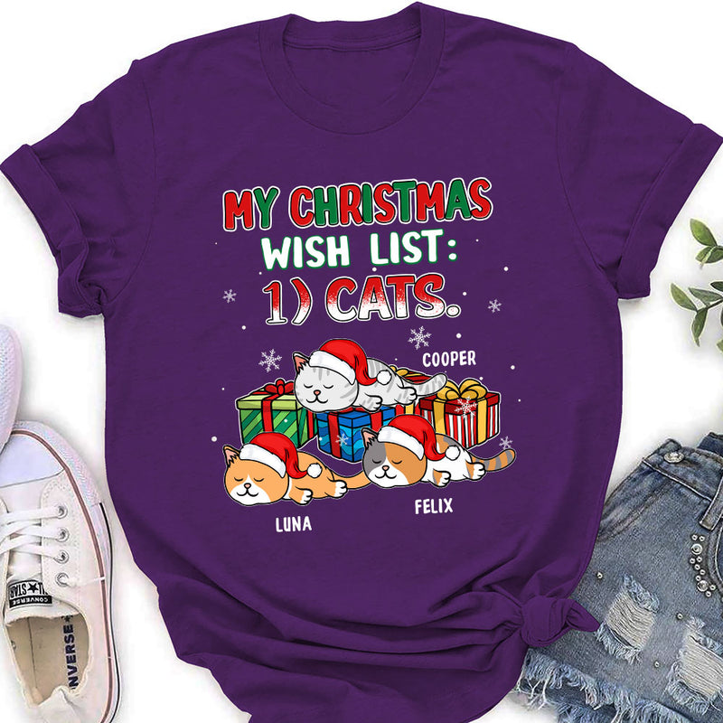 Christmas Wish List - Personalized Custom Women&