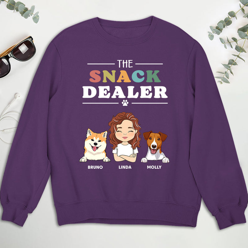 The Snack Dealer - Personalized Custom Sweatshirt