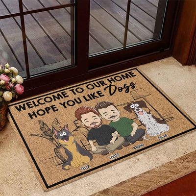 Please Come In - Personalized Custom Doormat