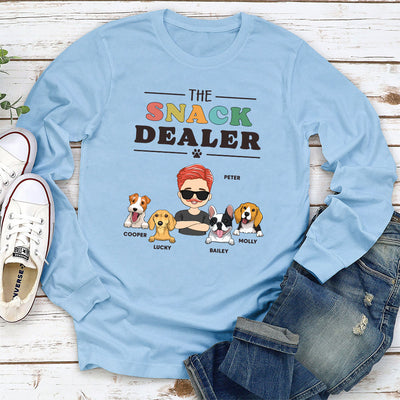 The Snack Dealer 2 - Personalized Custom Long Sleeve T-shirt