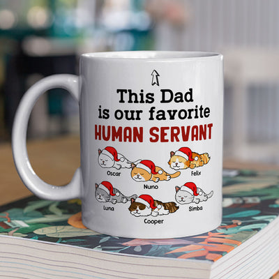 Human Servant Gift - Personalized Custom Coffee Mug