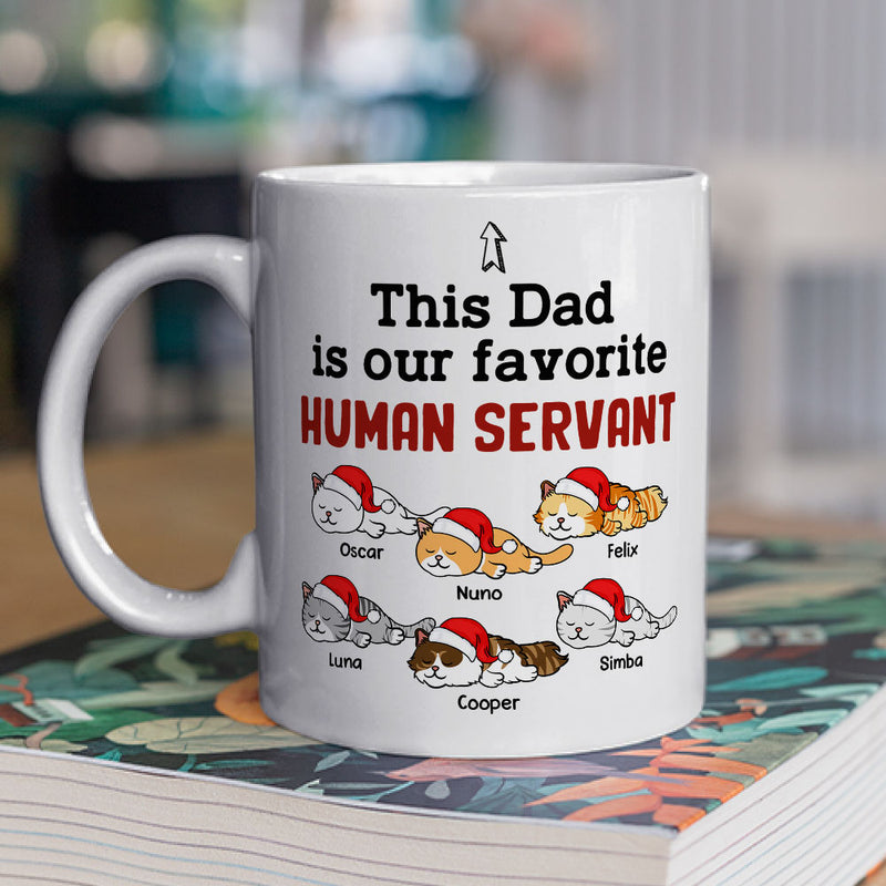 Human Servant Gift - Personalized Custom Coffee Mug