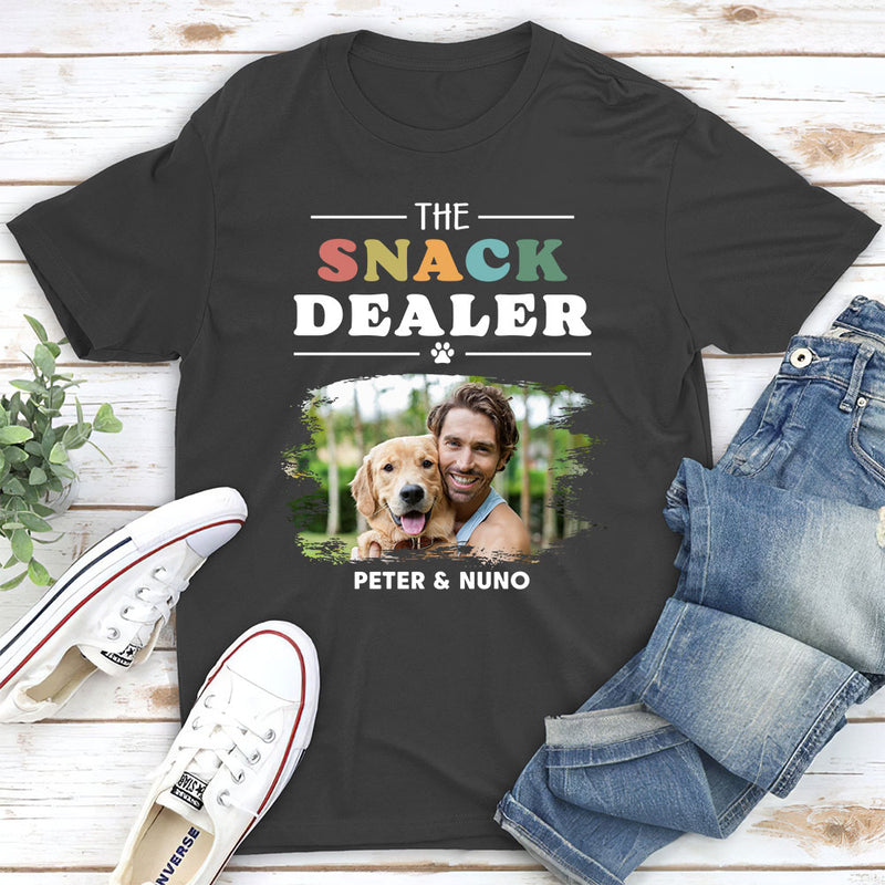 Pets Snack Dealer Photo - Personalized Custom Premium T-shirt