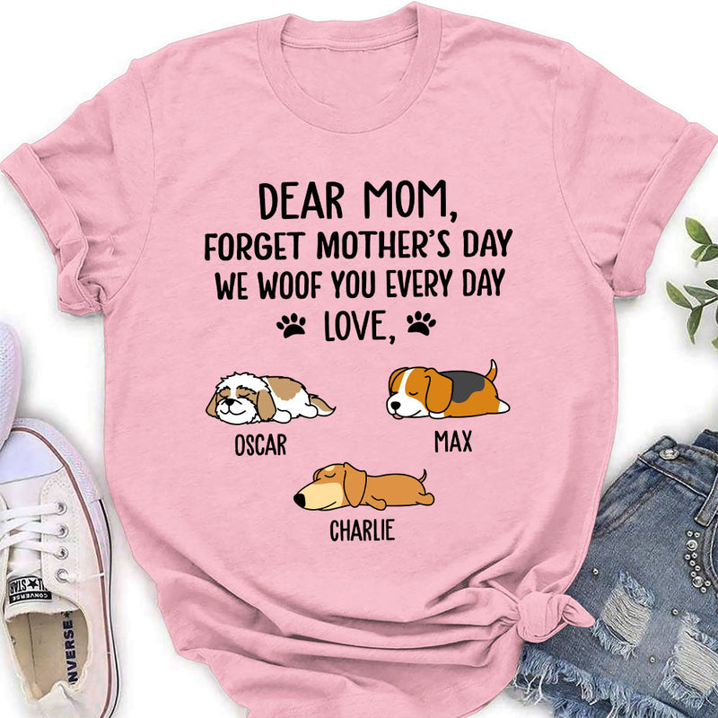 Woof My Mom - Personalized Custom Women&