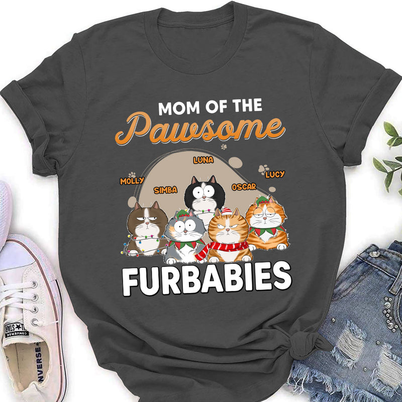 Dad Of Furbabies - Personalized Custom Women&