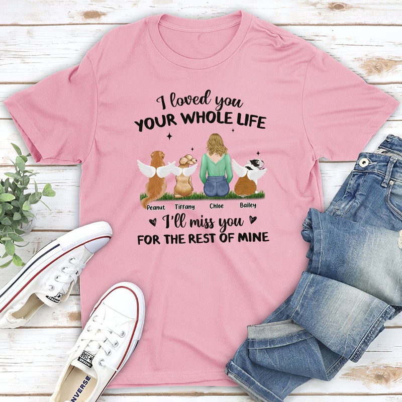 The Rest Of Mine - Personalized Custom Unisex T-shirt