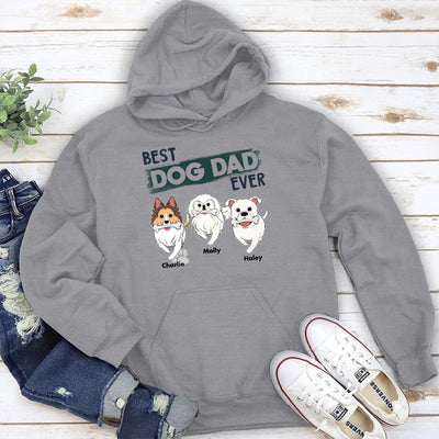 You Are Best Dog Dad Ever - Personalized Custom Hoodie