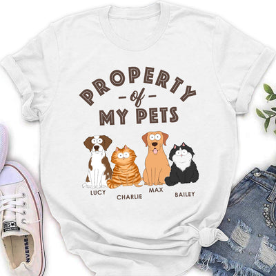 Property Pets - Personalized Custom Women's T-shirt