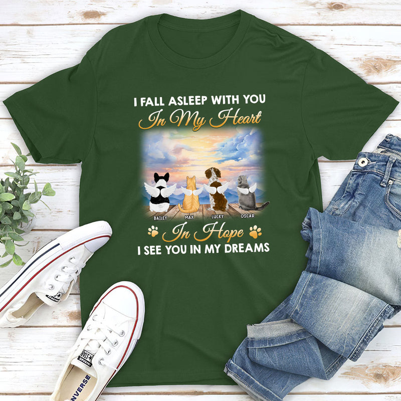 I See You In My Dreams - Personalized Custom Premium T-shirt