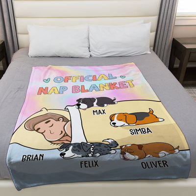 Official Blanket - Personalized Custom Fleece Blanket