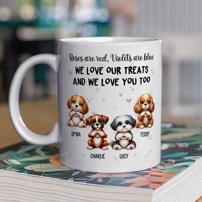 Love Treats Love You - Personalized Custom Coffee Mug